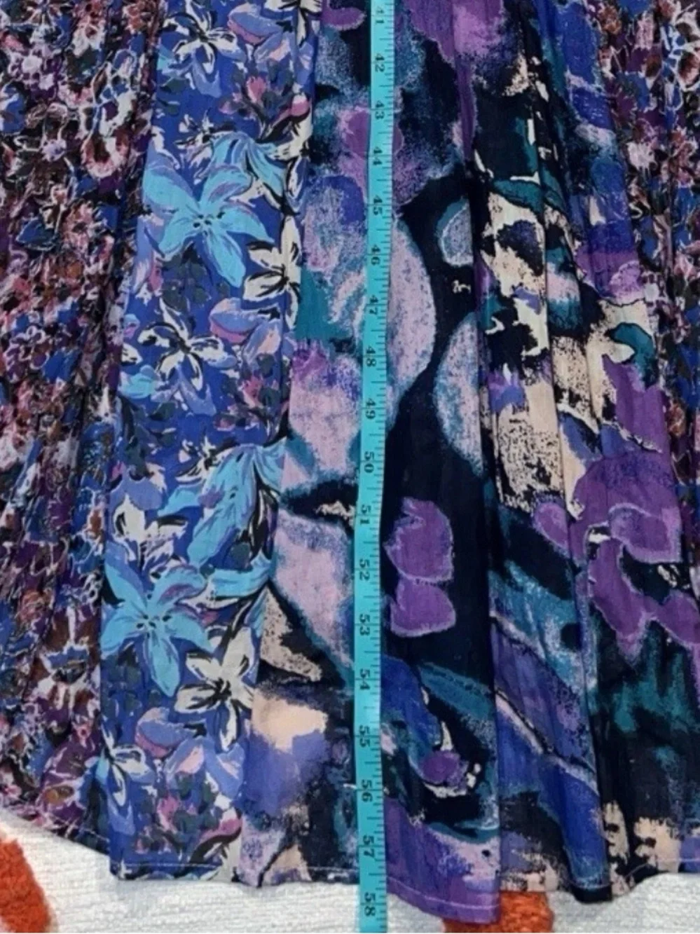 🆕 Free People Moondive Maxi Dress Purple Floral Combo Small Boho Beachy